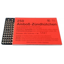 RWS primer cap large rifle 5341 5,33mm (100)