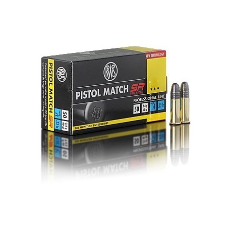 RWS .22lfB Pistol Match SR (50)