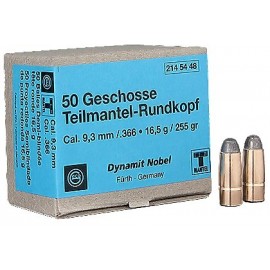 Geco krogla .366 / 9.3mm TM 16,5g 50kos