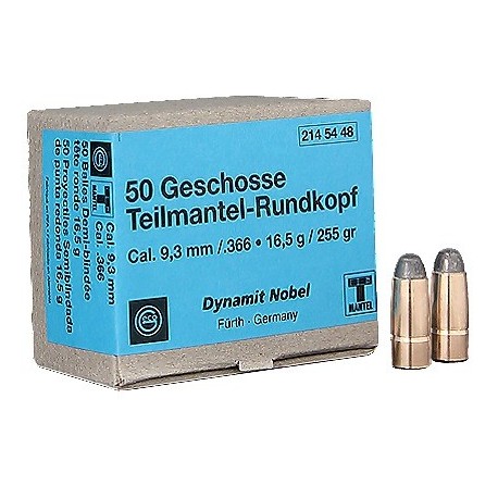 Geco krogla .366 / 9.3mm TM 16,5g 50kos