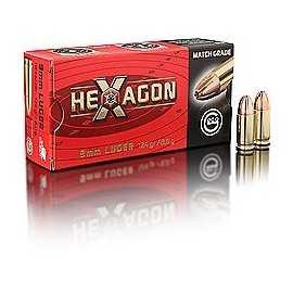 geco 9 mm Luger HEXAGON 8,0g (50)