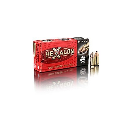geco 9mm Luger HEXAGON 8,0g (50)