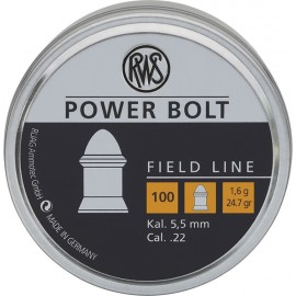 rws Power bolt 5,5mm 1.6g (100)