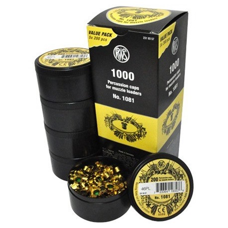 RWS primer cap Percusion vdl-anzdh RWS 1081 6,12mm 4flug (200)