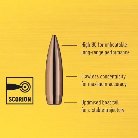 rws krogla 7,62mm SCORION HPBT-MATCH 11,3g 50kos