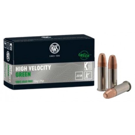 RWS .22lfB high velocity GREEN (50)