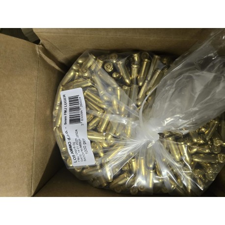 LOS 9x19LUGER FMJ 8,0g124gr (1000)