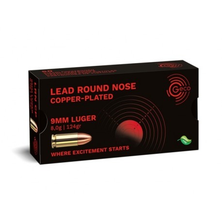Geco 9mm Luger CLRN 8,0g (50)