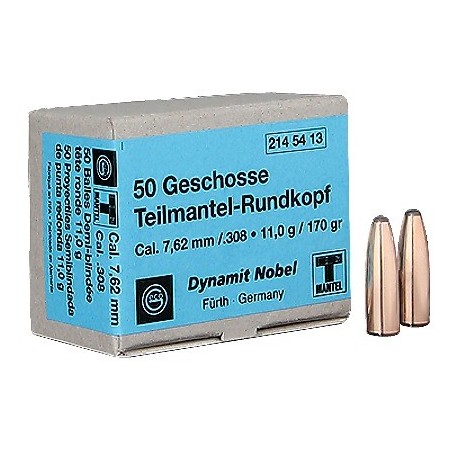 Geco krogla 7,62mm TM 11,0g 50kos