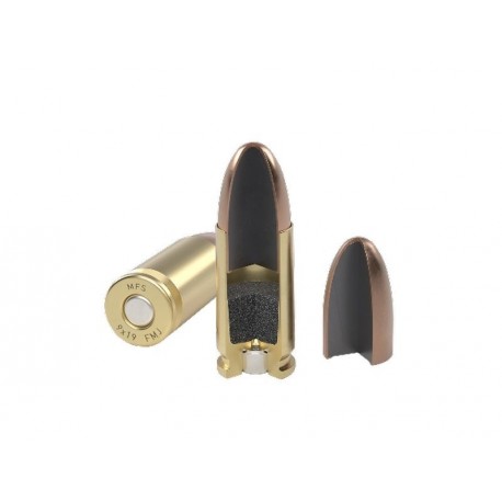 Geco 9mm LUGER FMJ 7,5g (50)