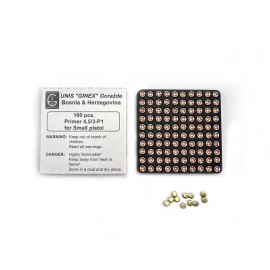 Ginex primer cap 4,5/3-5,56 small rifle 100kos