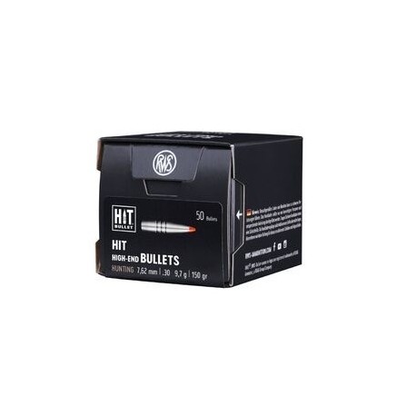 RWS krogla .30 / 7,62mm HIT 9,7g 50kos