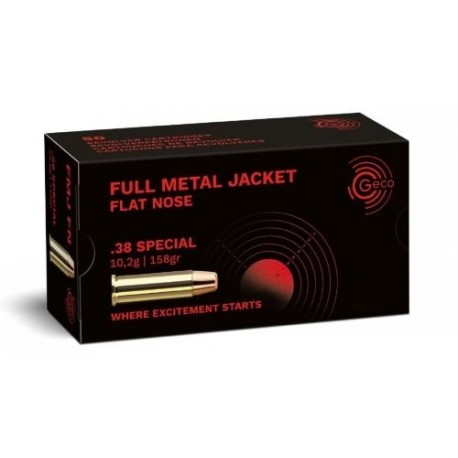 Geco .38 Special FMJ FP 10,2g (50)