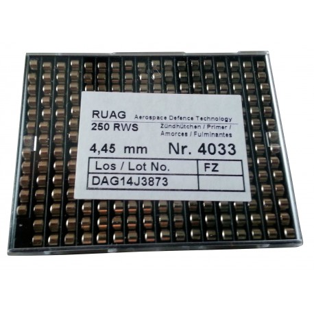 RWS primer cap 4,45mm, 4033 small rifle 4,45mm (100)
