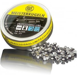 RWS Meisterkugeln 4,50mm 0,45g (500) pištola