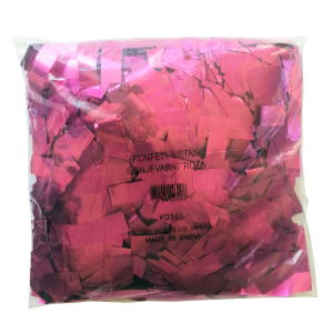 Konfeti metal, ognjevarni roza