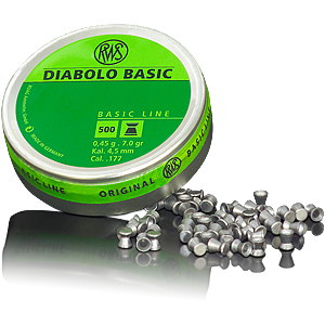 RWS Diabolo Basic 4,5mm 0,45g (500)