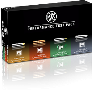 RWS 9,3x62 testni paket (20)