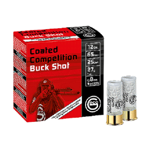 Geco Coated Competition Buck Shot 12/65 27g (25)