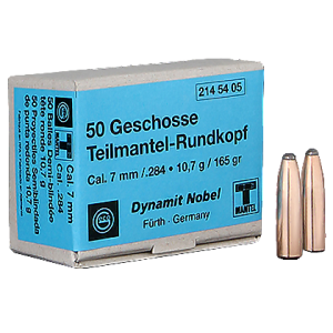 Geco krogla 7mm TM 10,7g 50kos