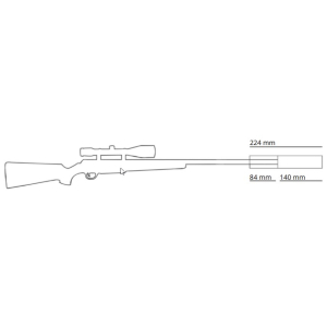 HSK JAKT JD224 MKII 7,25mm/.280 /7mm