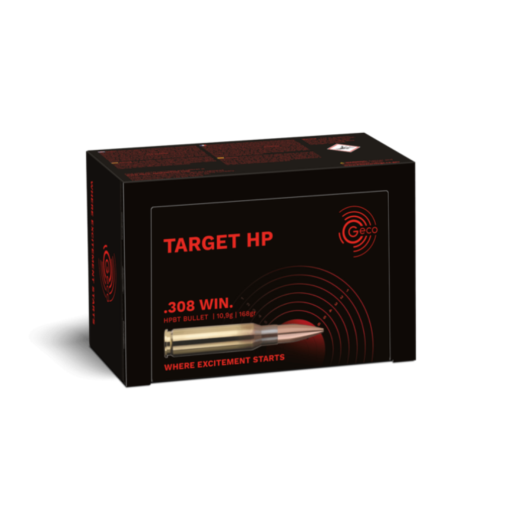Target Hp Geco .308 Win. Target HP 10,9g (50) - Piromarket