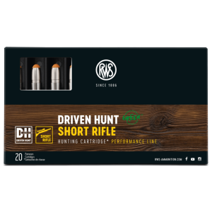 RWS .308 Win DRIVEN HUNT short rifle 10,7g (20)