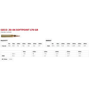 Geco .30-06 TM 11,0g (20)