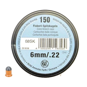 RWS 6MM FLOBERT TIP CAN (150)