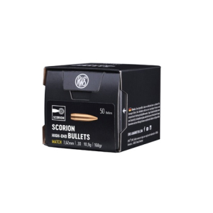 RWS krogla .30 / 7,62mm SCORION 10,9g 50kos