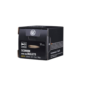 RWS krogla .30 / 7,62mm SCORION 12,0g 50kos