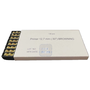 Ginex primer cap 12,7/3 ø8mm XL rifle boxer 136kos