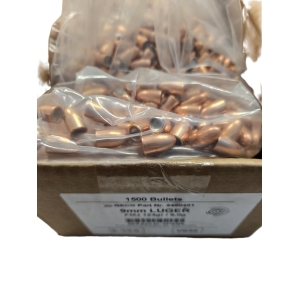 Geco krogla 9mm FMJ 8,0g 1500kos