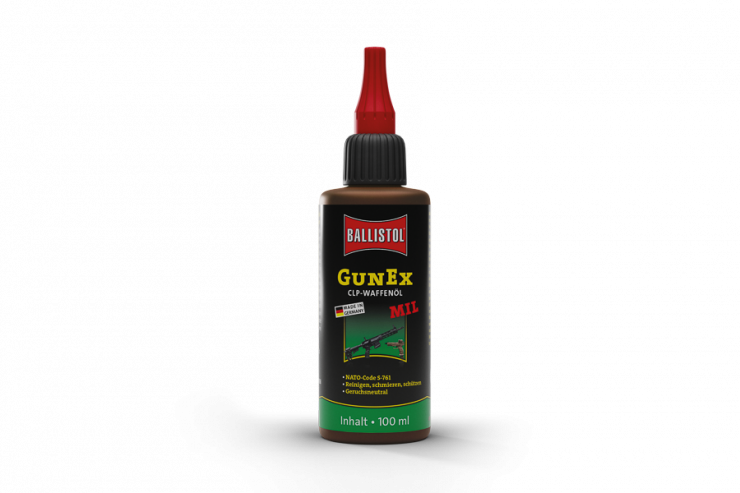 Ballistol GunEx MIL CLP gun oil, 100 ml