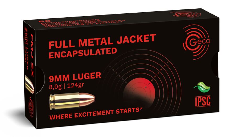Geco 9mm Luger SX Tombak 8,0g (50)
