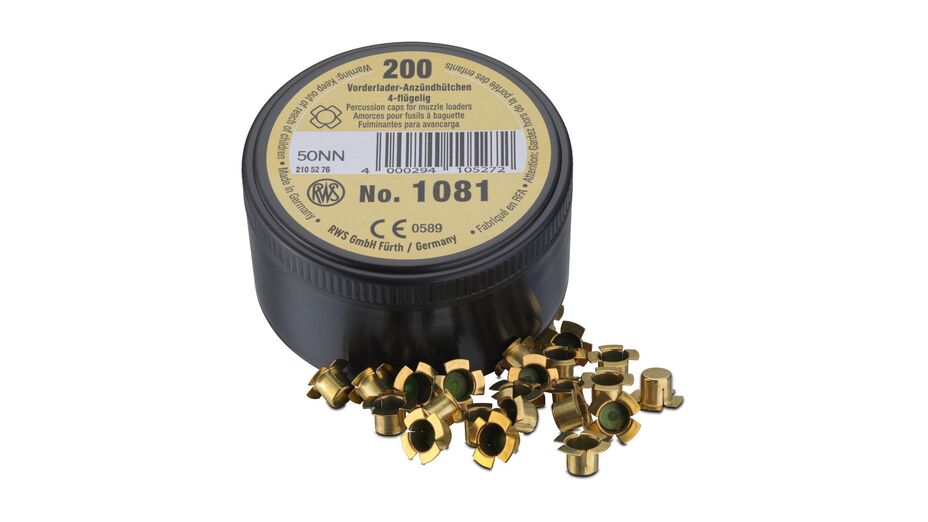 RWS primer cap 1081 Percusion RWS 6,12mm 4krilna 200kos