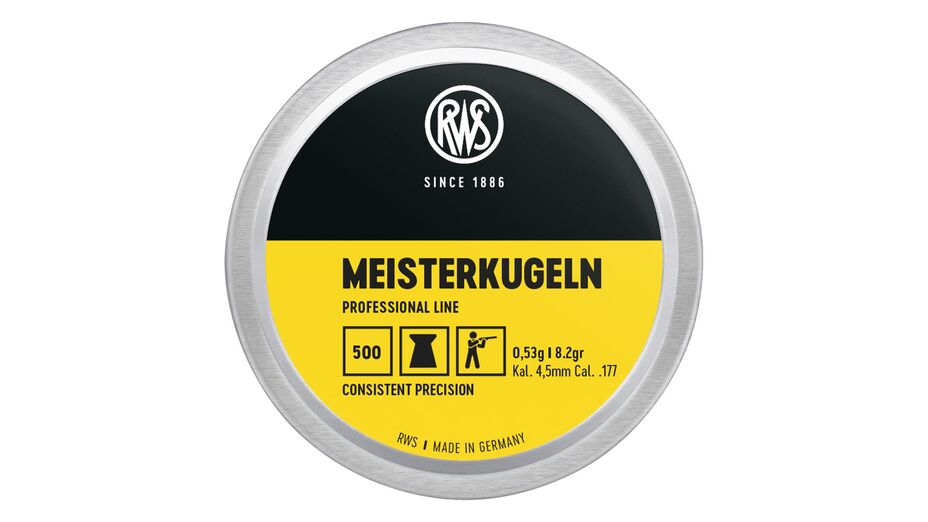RWS Meisterkugeln 4,50mm 0,53g (500) puška
