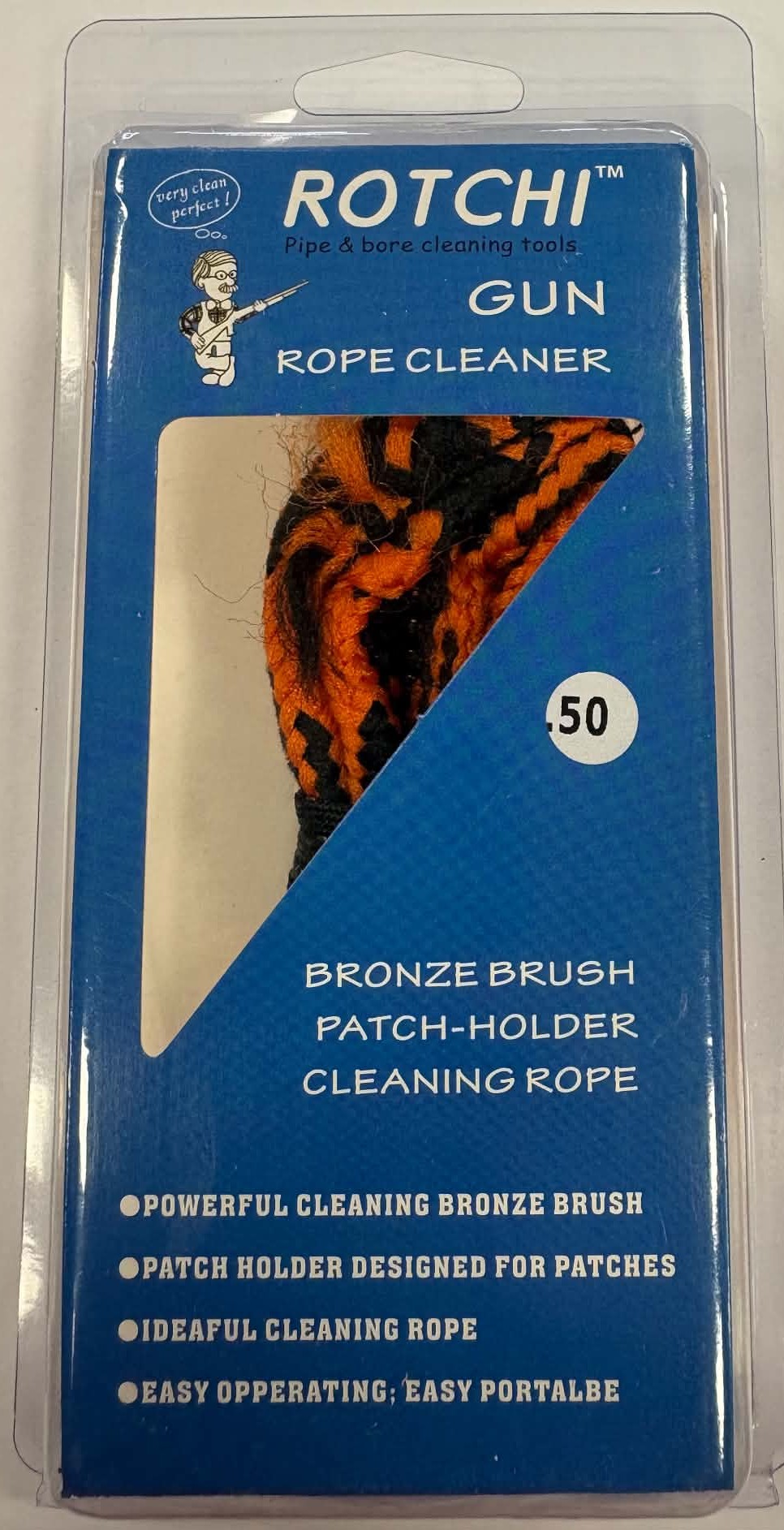 bore snake - kača 12.7mm (.50)