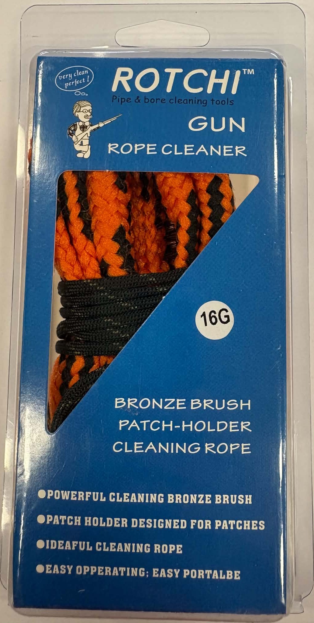 bore snake - kača 16.8mm (kal16)