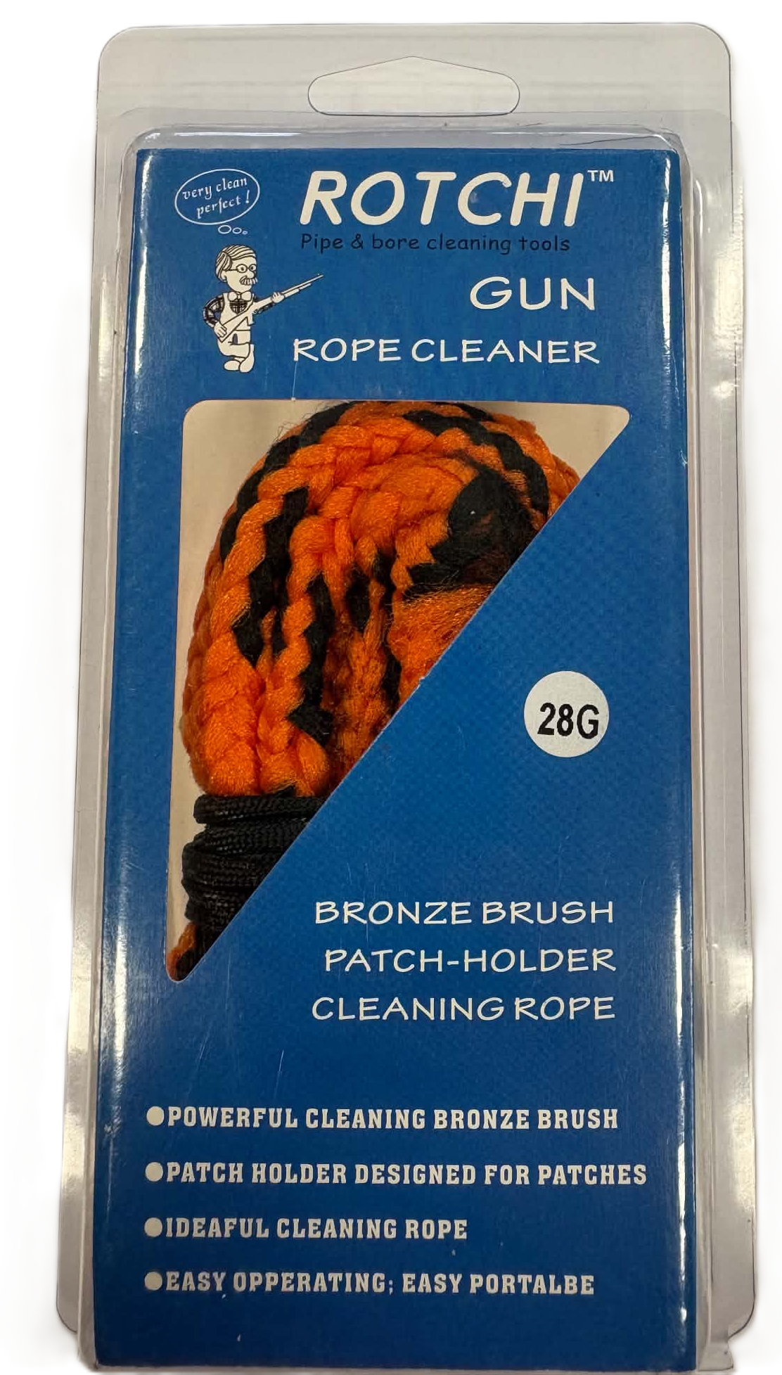 bore snake - kača 14.0mm (kal28)