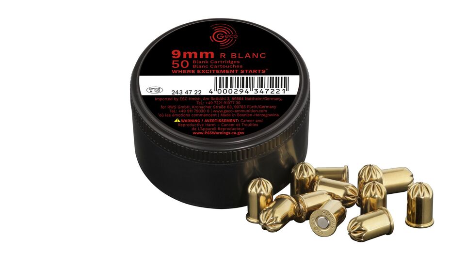 Geco razp. 9mm R Nitro-RB 50kos